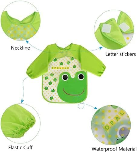BabyGo Long Sleeve Waterproof Bib