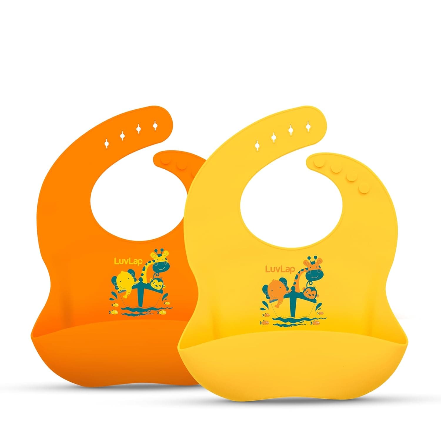 LuvLap Disposable Baby Bibs