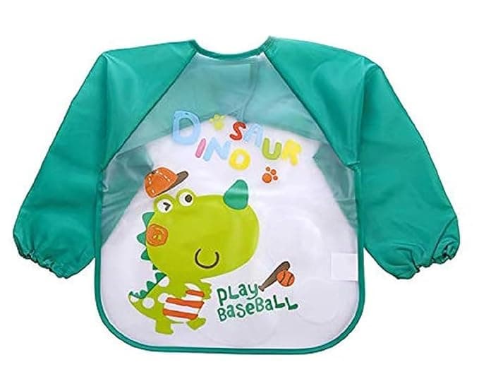 BabyGo Washable 1 Pcs Long Sleeve Bibs