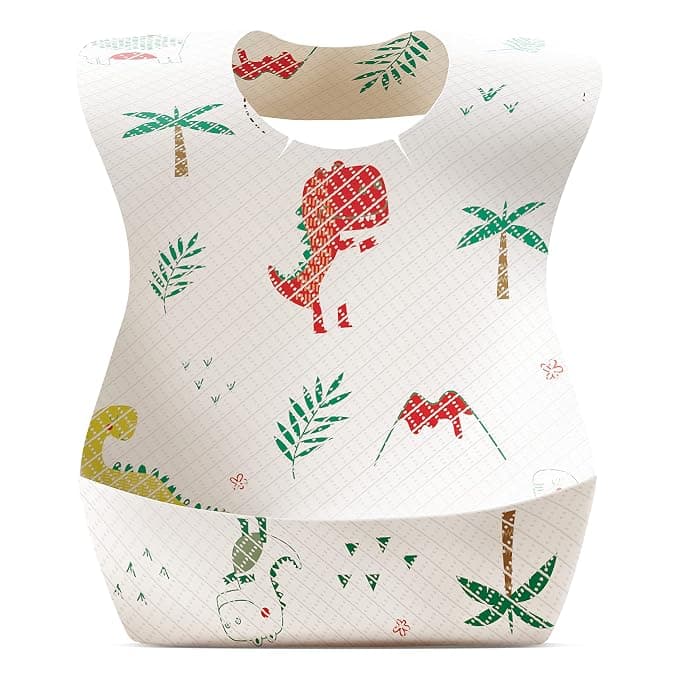 LuvLap Disposable Baby Bibs